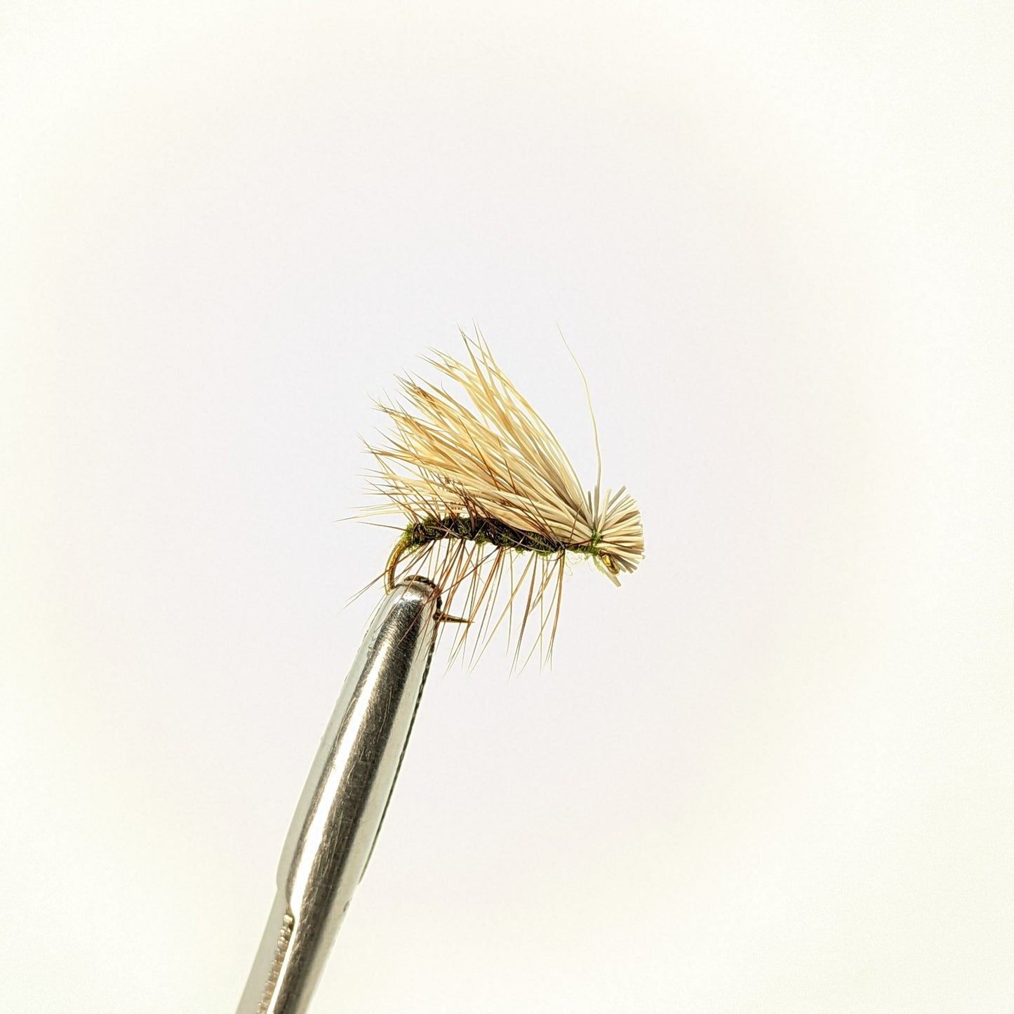 Elk Hair Caddis Olive Fly fishing fly. Dry, subsurface and nymph flies for anglers and fisherman. All the flies you need for sale online. Flies to buy online. Online fly fishing supplies. Catch fish with flies from Frontier Flies.