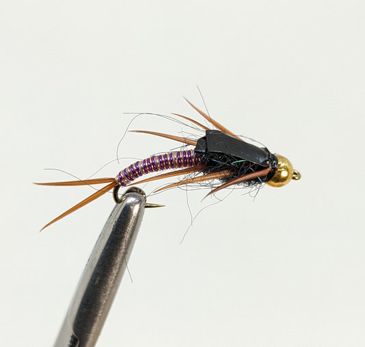 Kaufmann Stonefly Bead Head Flash Fly fishing fly. Dry, subsurface and nymph flies for anglers and fisherman. All the flies you need for sale online. Flies to buy online. Online fly fishing supplies. Catch fish with flies from Frontier Flies.