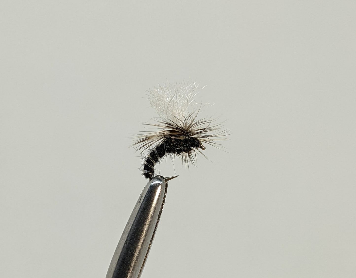 Klinkhammer Emerger Black Fly fishing fly. Dry, subsurface and nymph flies for anglers and fisherman. All the flies you need for sale online. Flies to buy online. Online fly fishing supplies. Catch fish with flies from Frontier Flies.