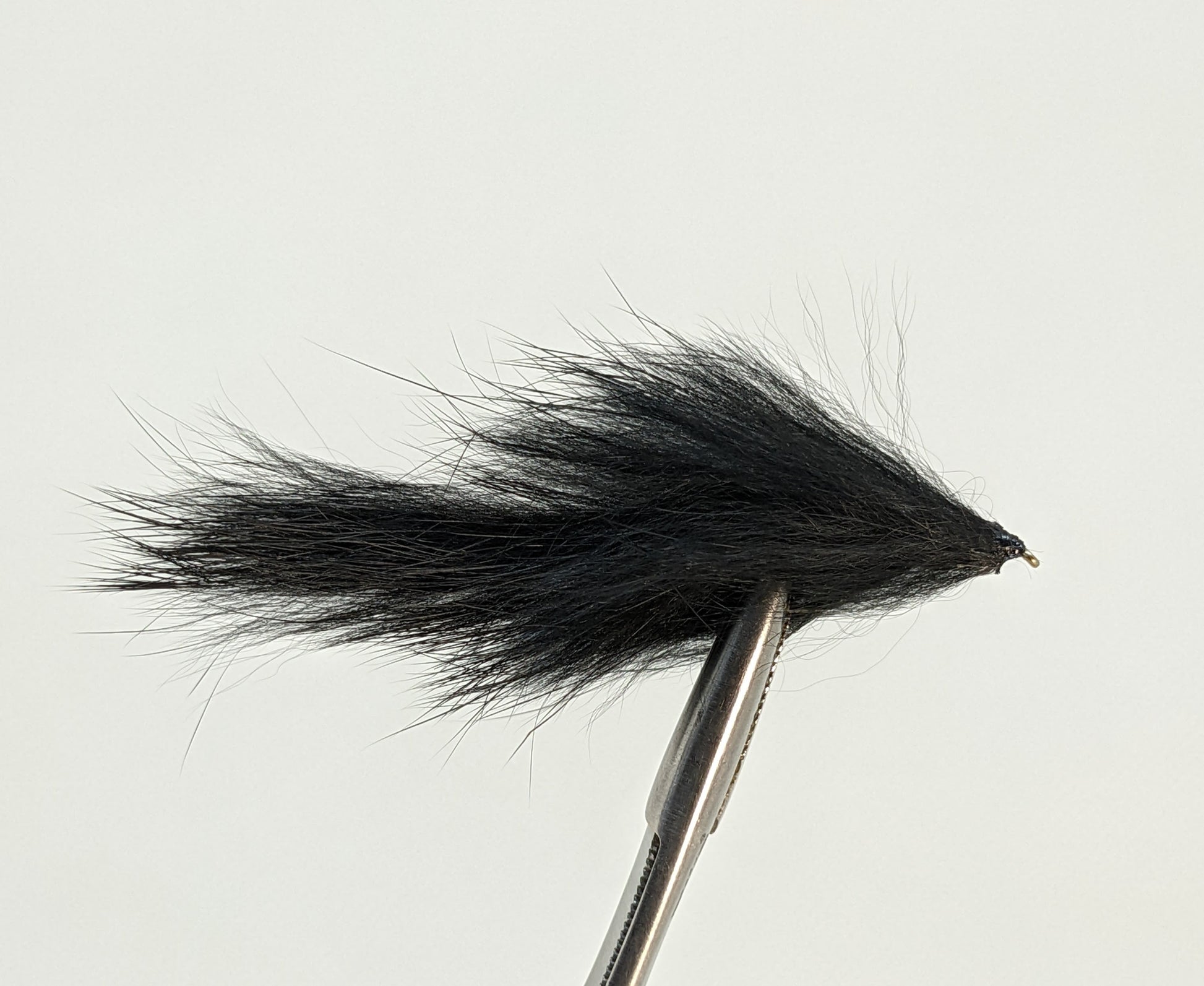 Black Bunny Leech  Fly fishing fly. Dry, subsurface and nymph flies for anglers and fisherman. All the flies you need for sale online. Flies to buy online. Online fly fishing supplies. Catch fish with flies from Frontier Flies.