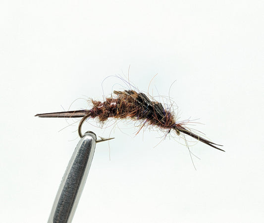 Kaufmann Stonefly Nymph Black Fly fishing fly. Dry, subsurface and nymph flies for anglers and fisherman. All the flies you need for sale online. Flies to buy online. Online fly fishing supplies. Catch fish with flies from Frontier Flies.